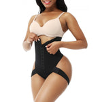 Load image into Gallery viewer, Black High Waist Butt Lifter With 2 Side Straps

