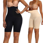 Load image into Gallery viewer, Plus Size High Waisted Seamless Shapewear Shorts
