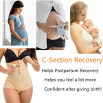 Load image into Gallery viewer, Postpartum Belly Wrap C Section Compression Girdle Briefs
