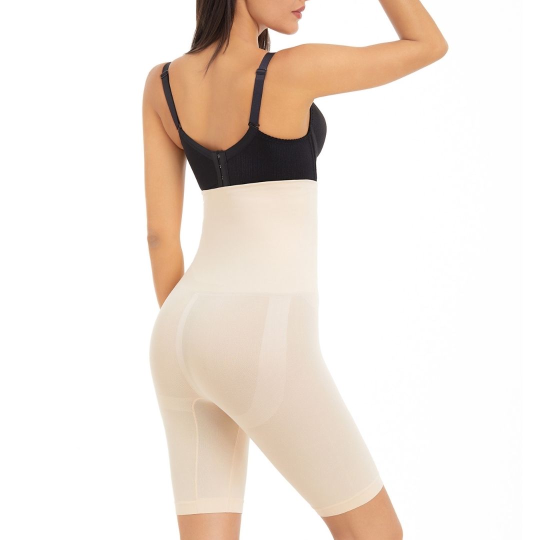 Plus Size High Waist Seamless Tummy Control Shaper Shorts – Paukee