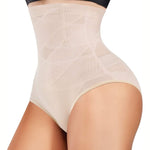 Load image into Gallery viewer, Mesh See-through Tummy Control Shapewear Briefs
