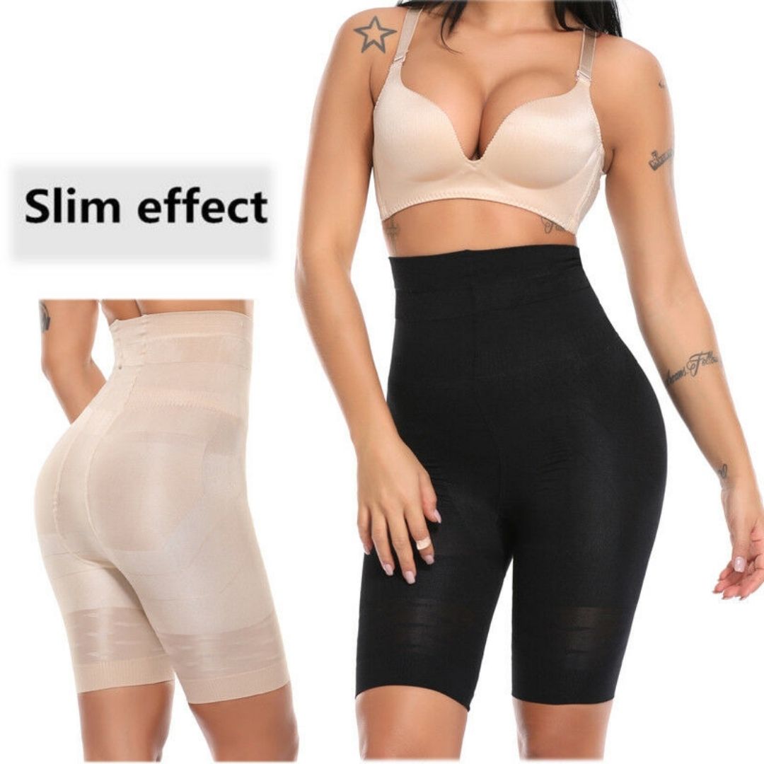Women Body Shaper Tummy Control High Waist Shapewear Shorts