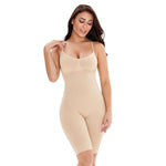 Load image into Gallery viewer, Sculpting Bodysuit Mid Thigh Slimmer Shapewear
