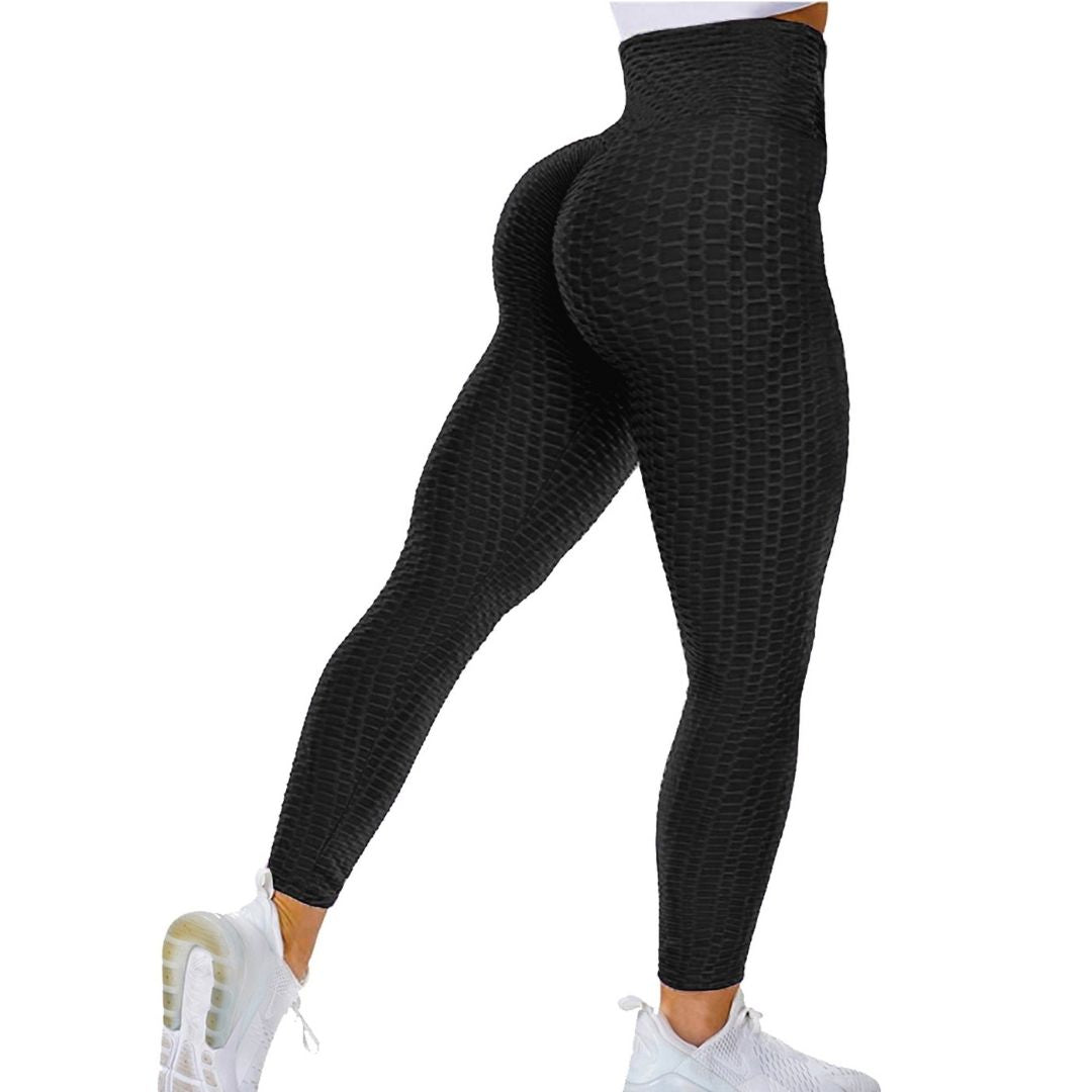 High Waist Butt Lifting Anti Cellulite Workout Leggings