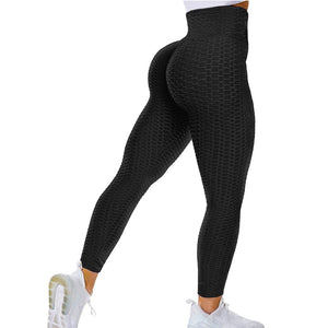 High Waist Butt Lifting Anti Cellulite Workout Leggings