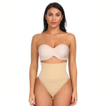 Load image into Gallery viewer, High Waist Tummy Control Slimming Seamless Thong
