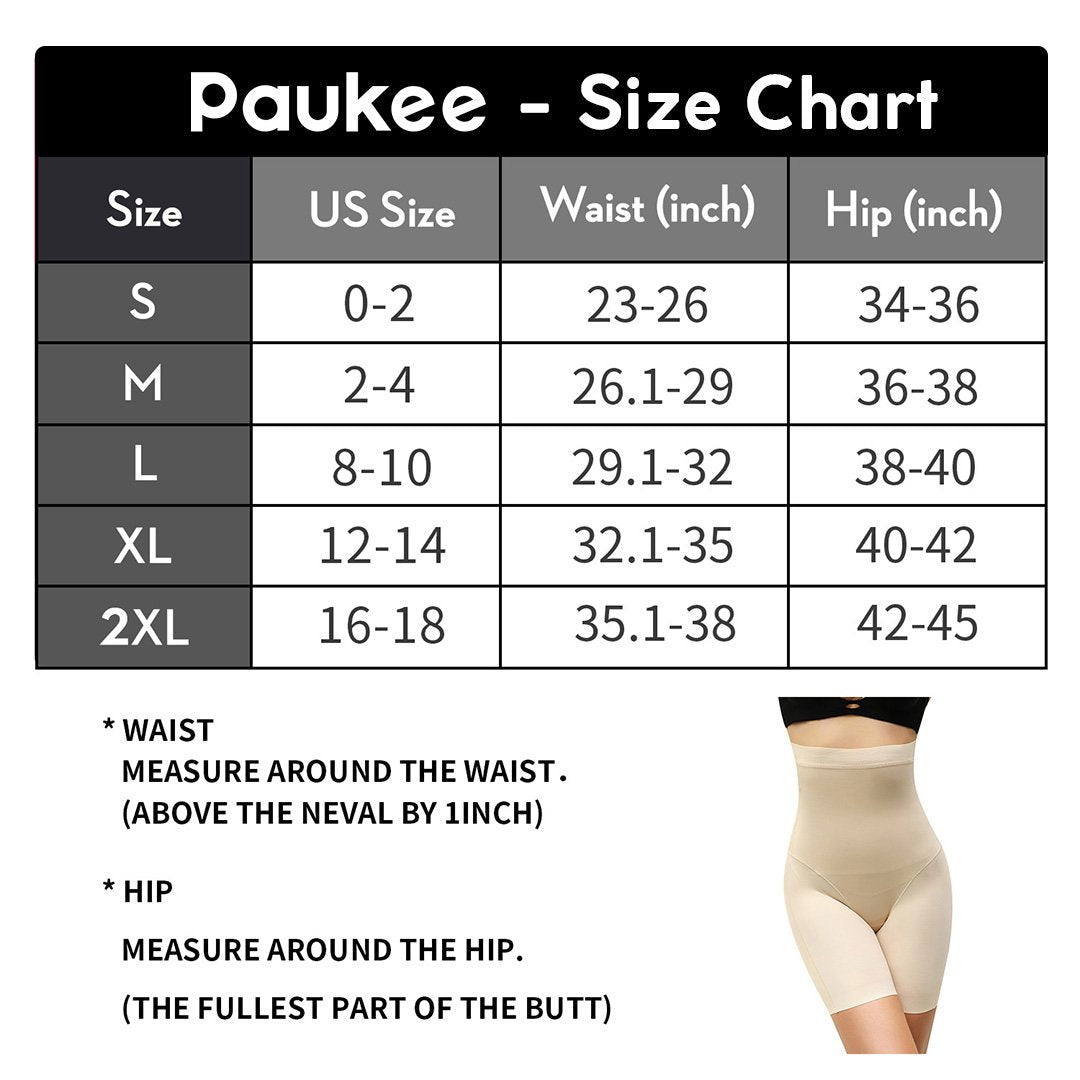 Paukee Shapewear Shorts 7517 Size