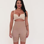 Load and play video in Gallery viewer, High Waist Seamless Lace Body Shaper
