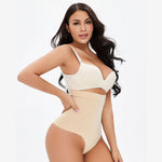 Load image into Gallery viewer, High Waist Body Shaper Tummy Control Thong Panty
