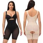 Load image into Gallery viewer, Open Bust Corset High Waist Thigh Slimmer Body Shaper
